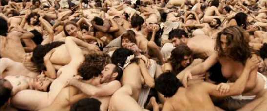 orgía de la peli  El Perfume