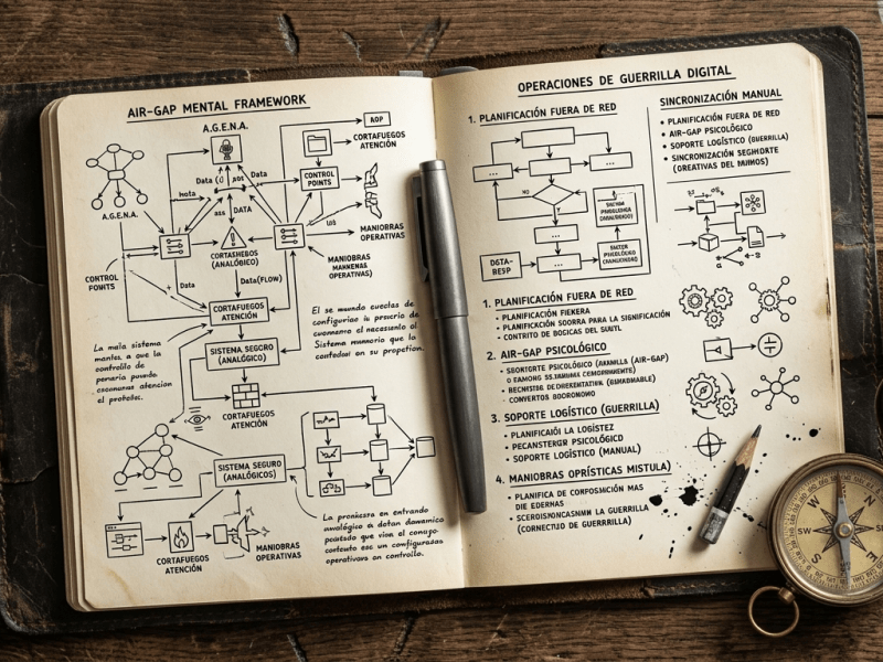 LUNES ANALÓGICO: Sincronización Manual y el Cortafuegos de&nbsp;Papel
